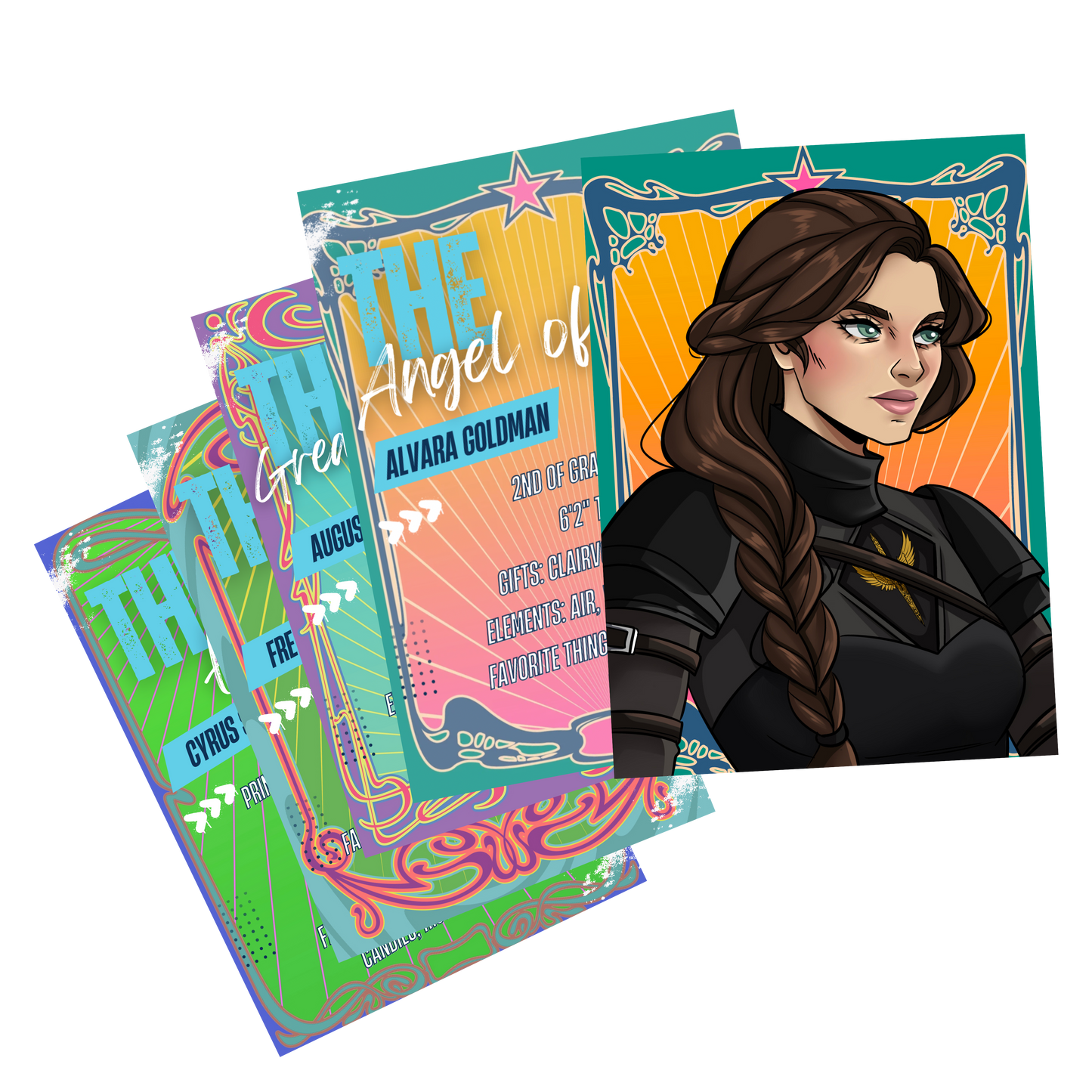 Commanding Blood and Bonds Character Card Pack
